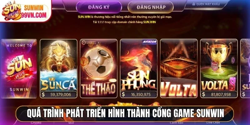Sunwin ⭐️ Link Tải Sunwin IOS/APK Uy Tín Chính Thức 05/2026 9 Sunwin Quá trình phát triển hình thành cổng game Sunwin